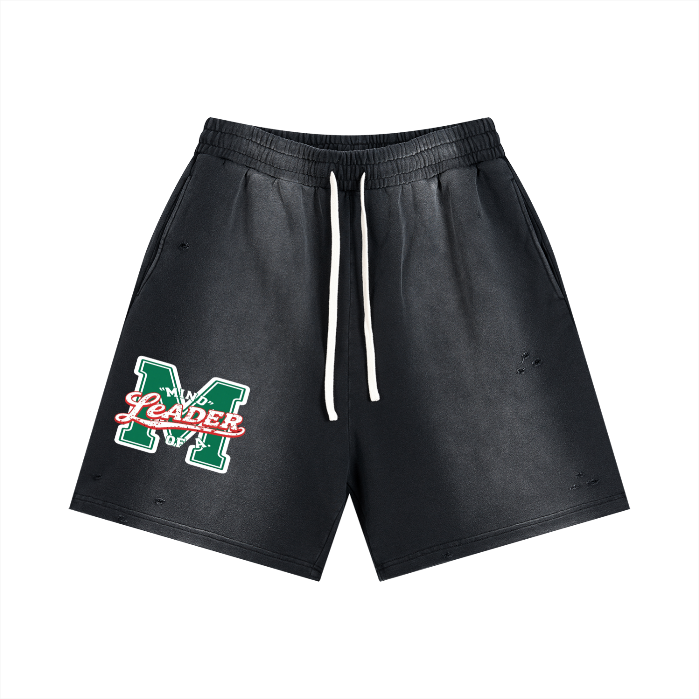Sun Fade Distressed Shorts