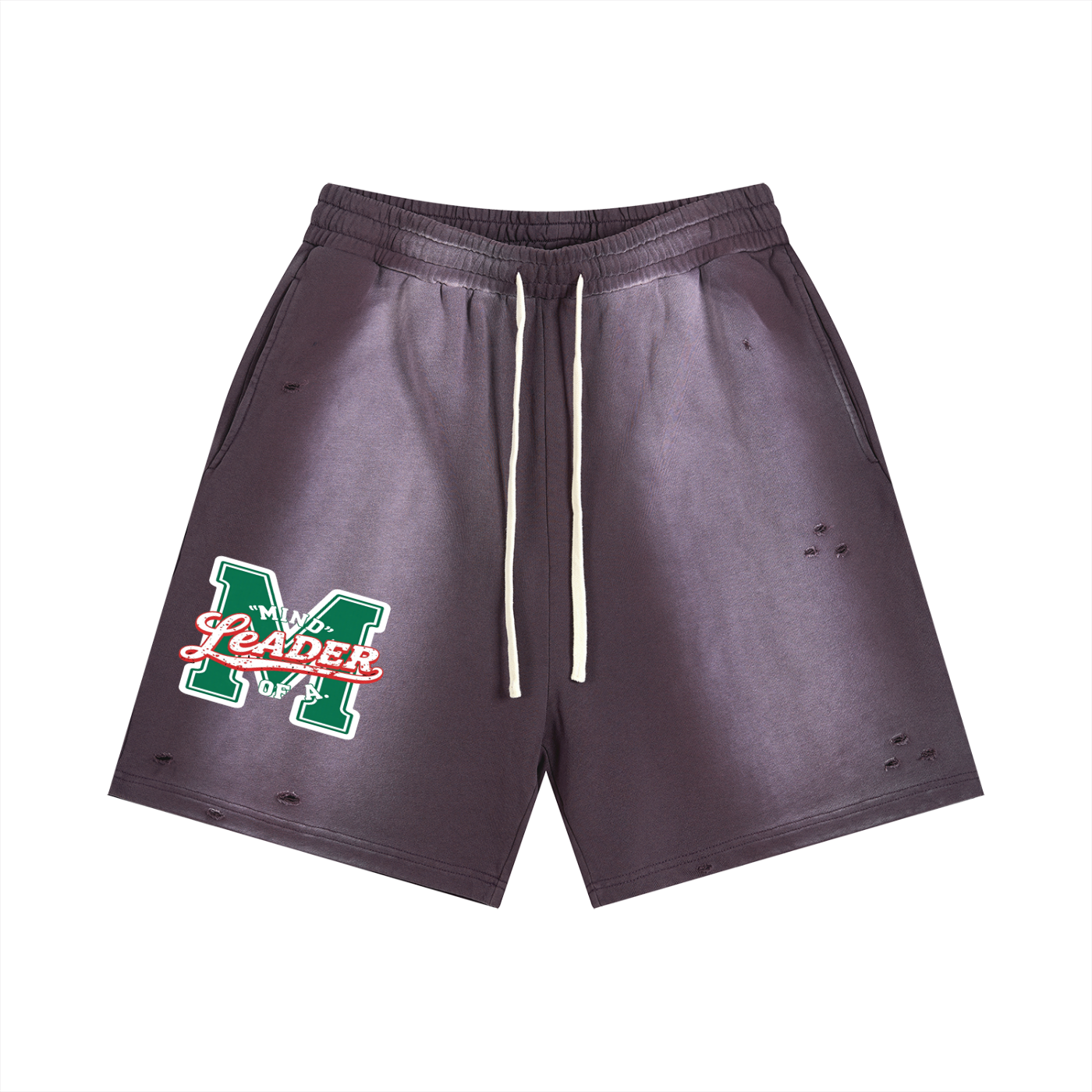 Sun Fade Distressed Shorts