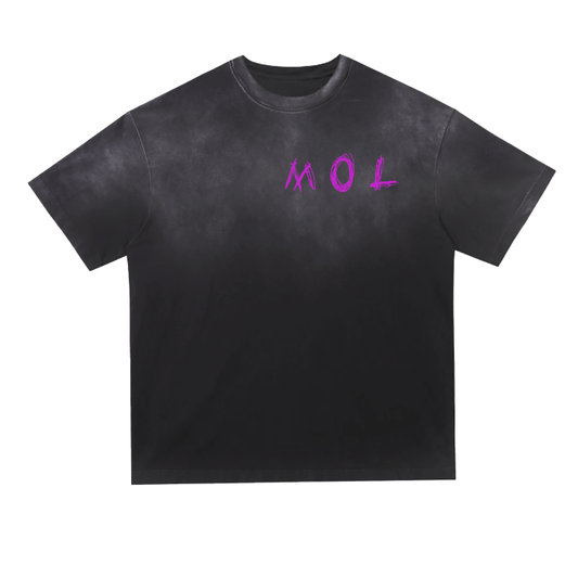 Monkey Washed Gradient T-Shirt - 250 GSM