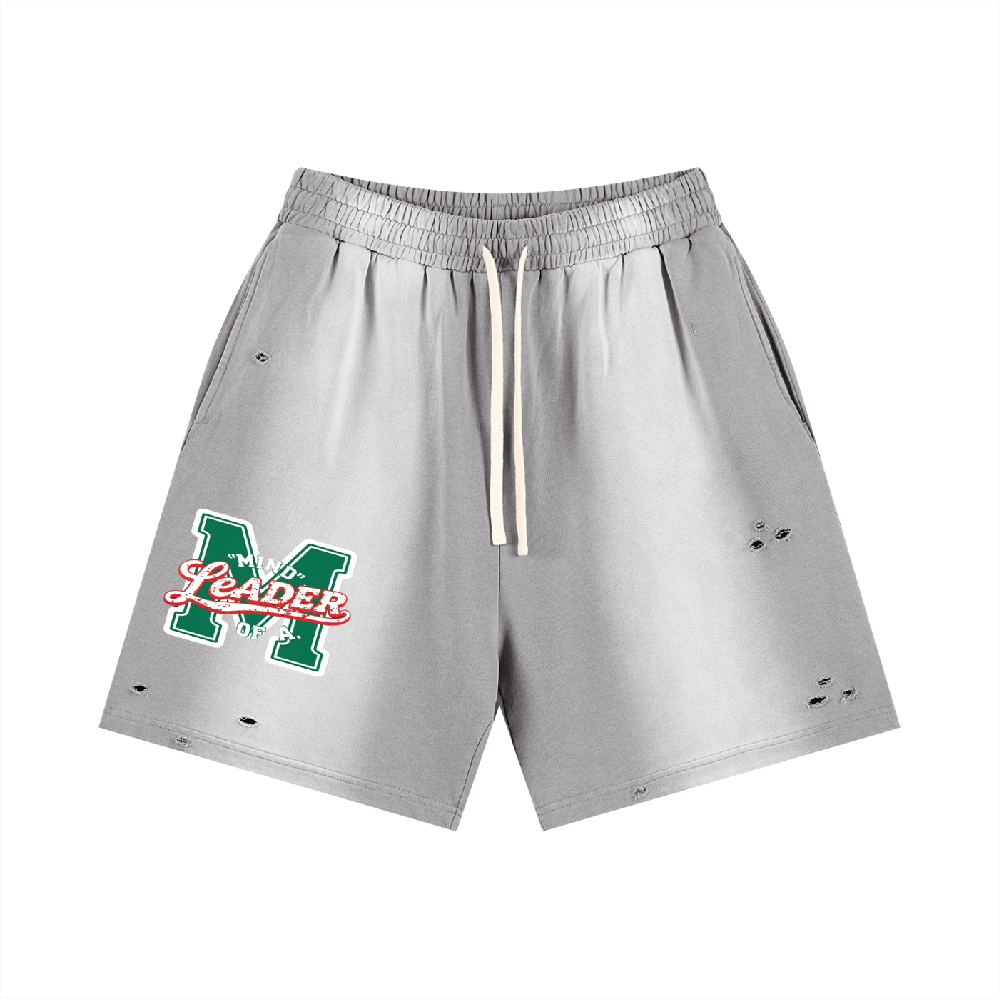 Sun Fade Distressed Shorts