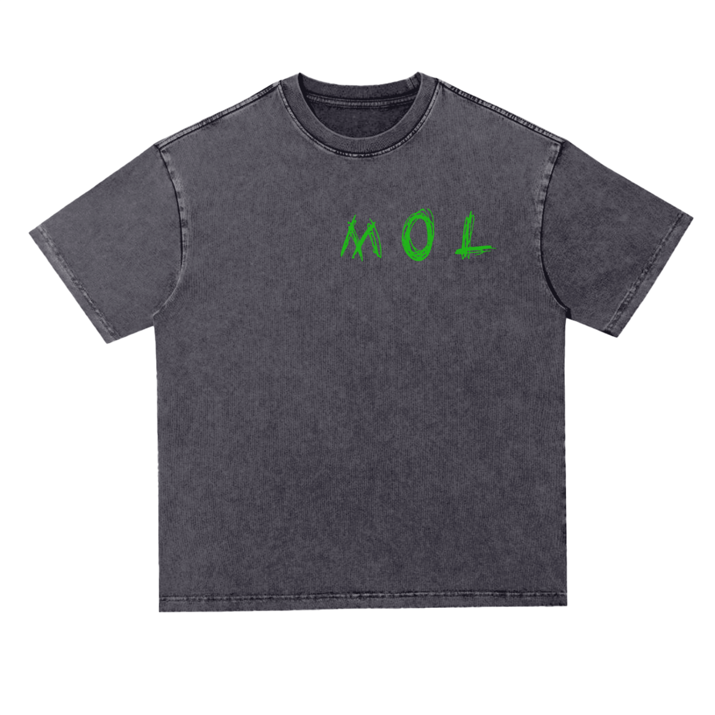 Heavyweight  Oversize Acid Wash Tee - 300 GSM